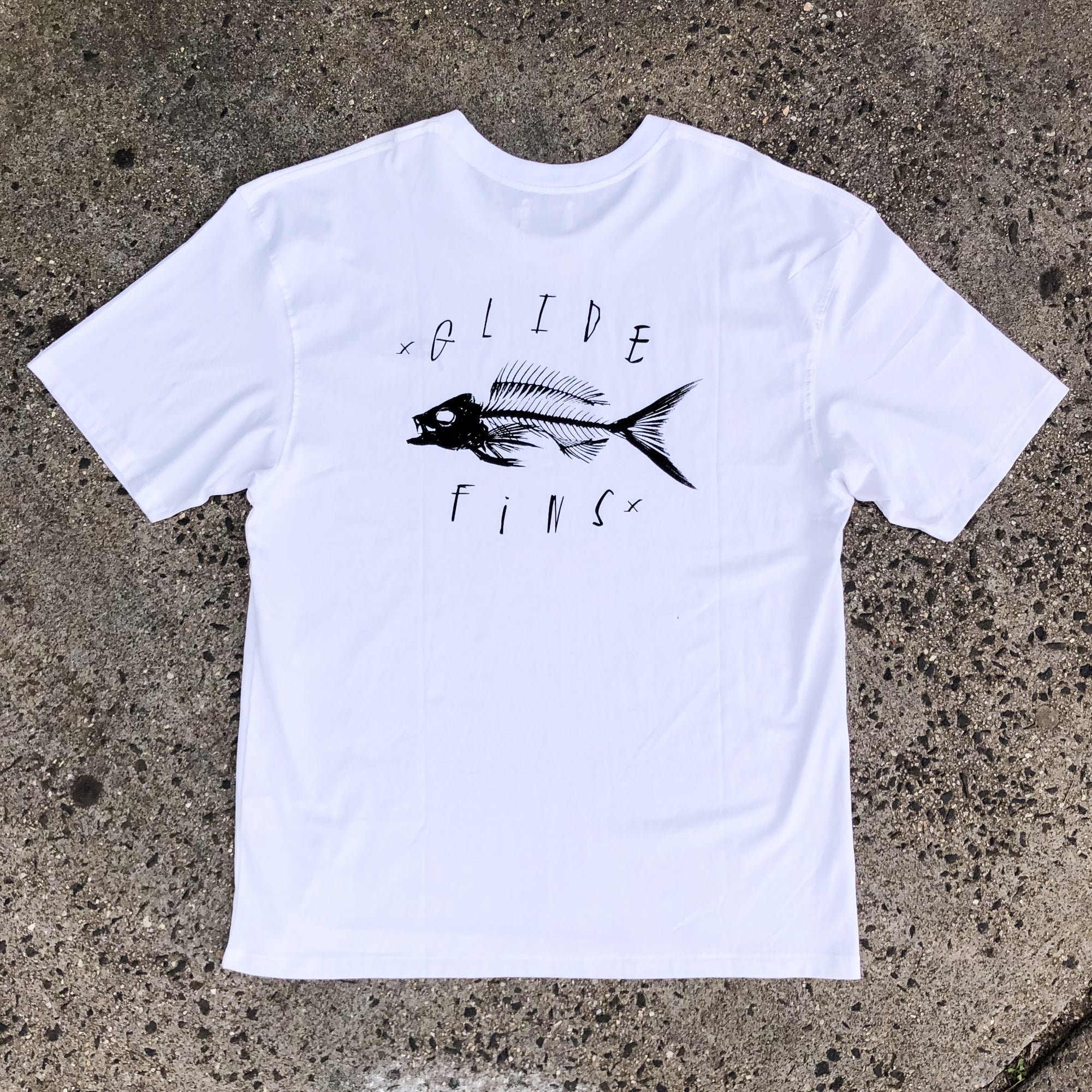 Men's Organic Cotton Fish Tee - White